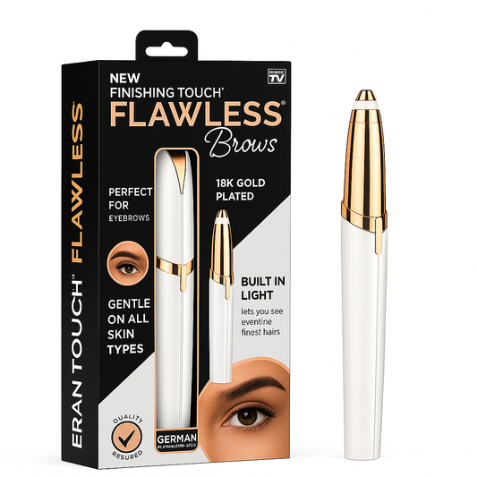 Flawless Brow Trimmer – Portable, Waterproof & Pain-Free Grooming