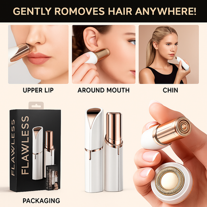 Flawless Brow Trimmer – Portable, Waterproof & Pain-Free Grooming
