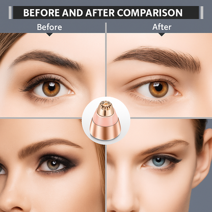 Flawless Brow Trimmer – Portable, Waterproof & Pain-Free Grooming